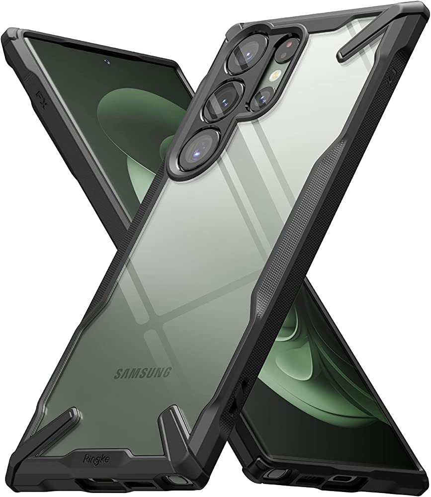 Samsung, Estuche Protector Rugged Para S23 Ultra (Negro) - Guatemala