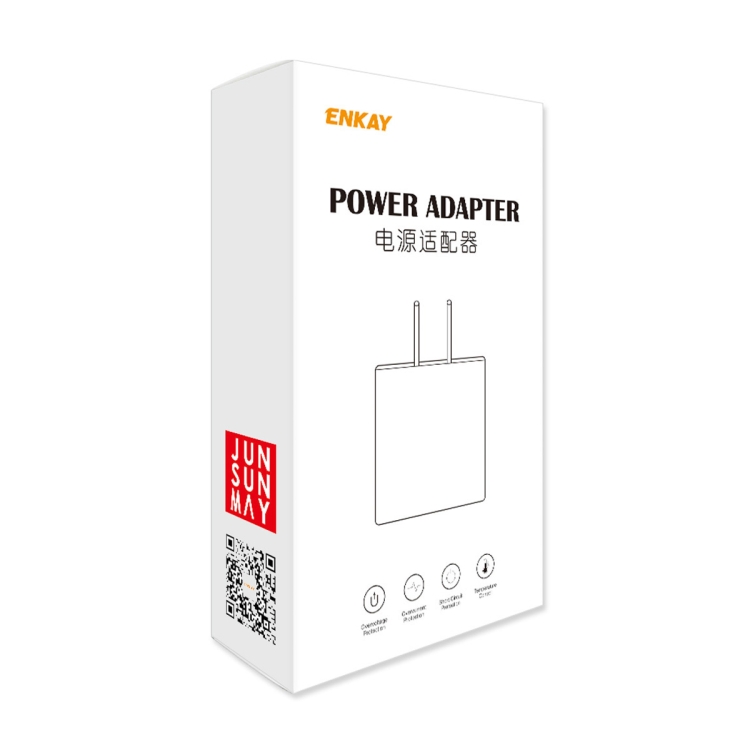 CARGADOR 45W TIPO C ENKAY 2  EN 1