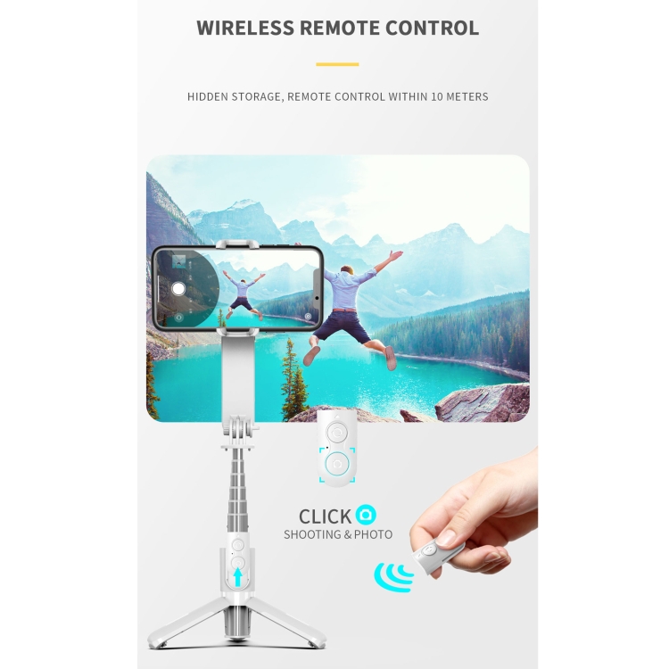 ESTABILIZADOR GIMBAL L09 LIGHT BLUETOOTH