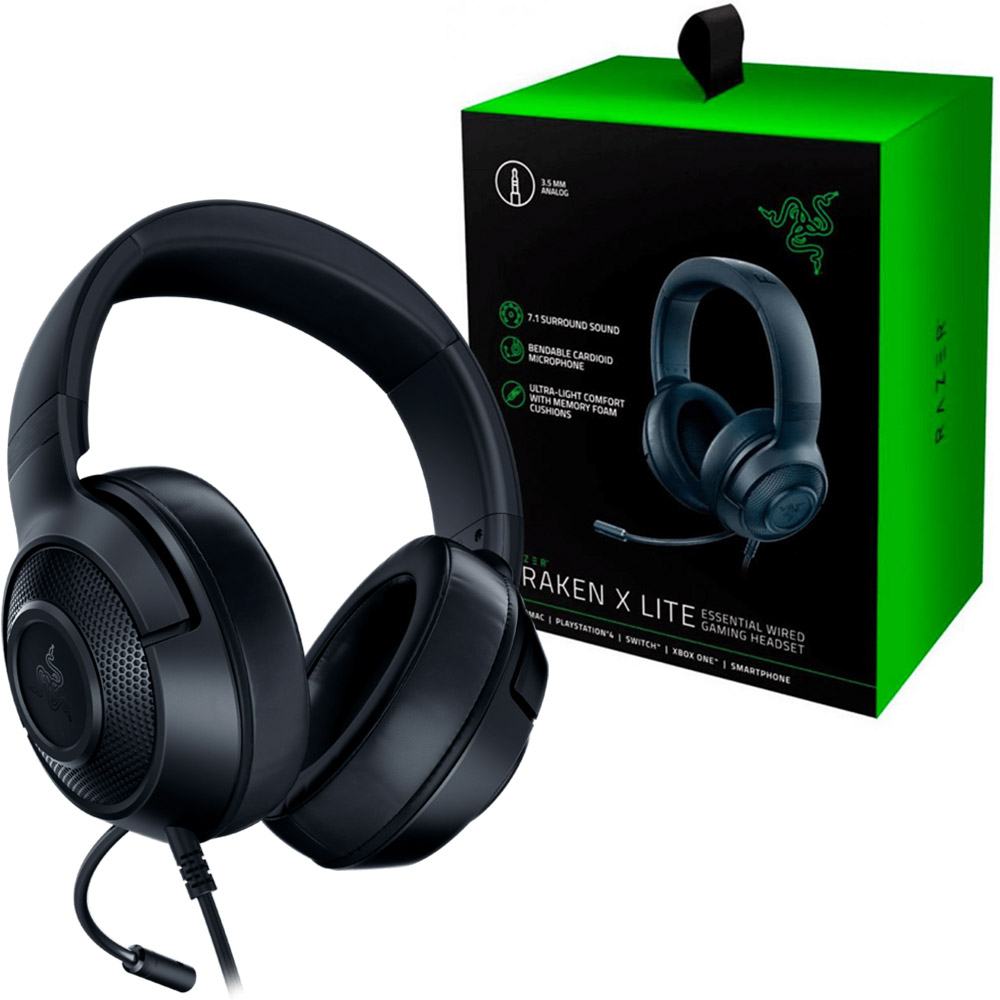 AUDIFONOS RAZER KRAKEN X LITE