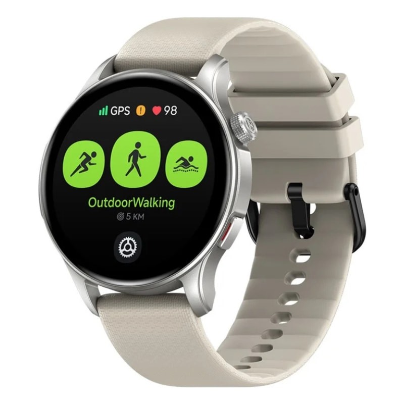 RELOJ CIRCULAR BTALK 3 GPS CREAM