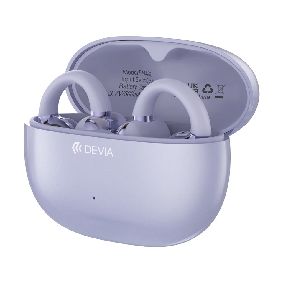 AUDIFONOS DEVIA CLIP-ON PRO 2 MORADO