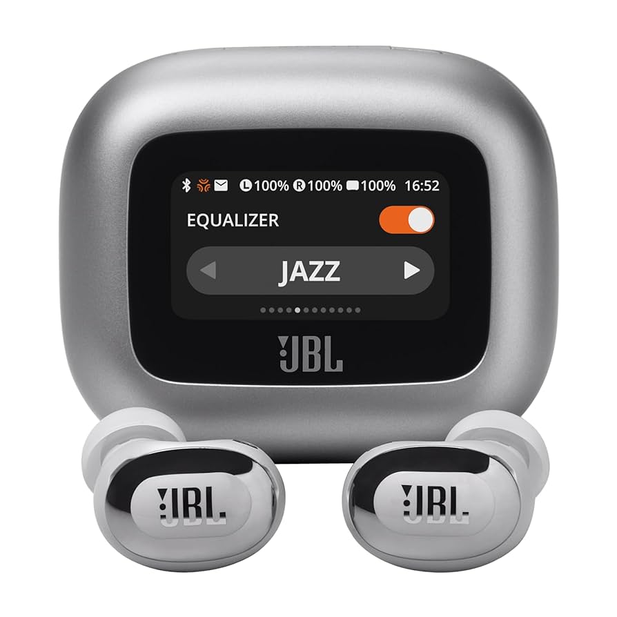 AUDIFONOS JBL LIVE BUDS 3 SILVER