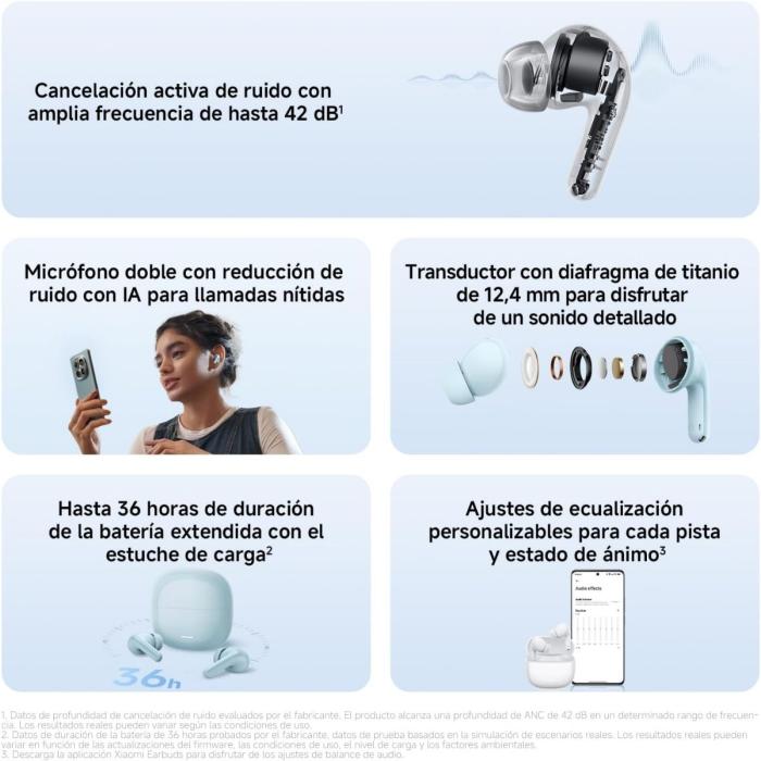 AUDIFONOS REDMI BUDS 8 LITE NEGRO